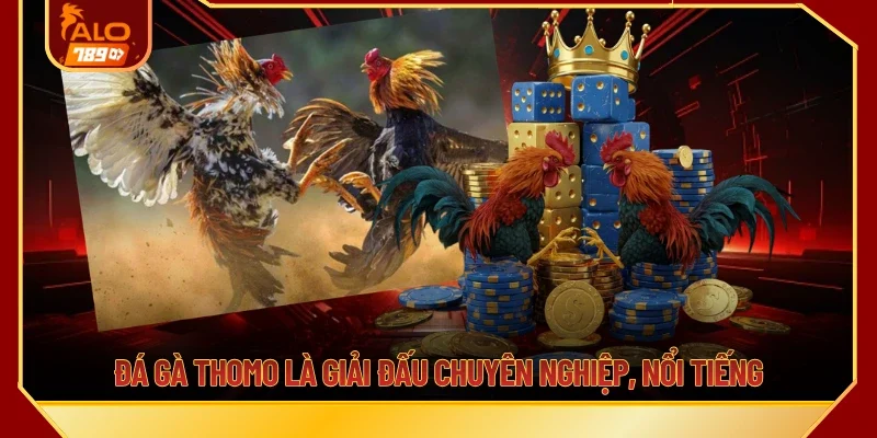Đá gà Thomo là giải đấu chuyên nghiệp, nổi tiếng